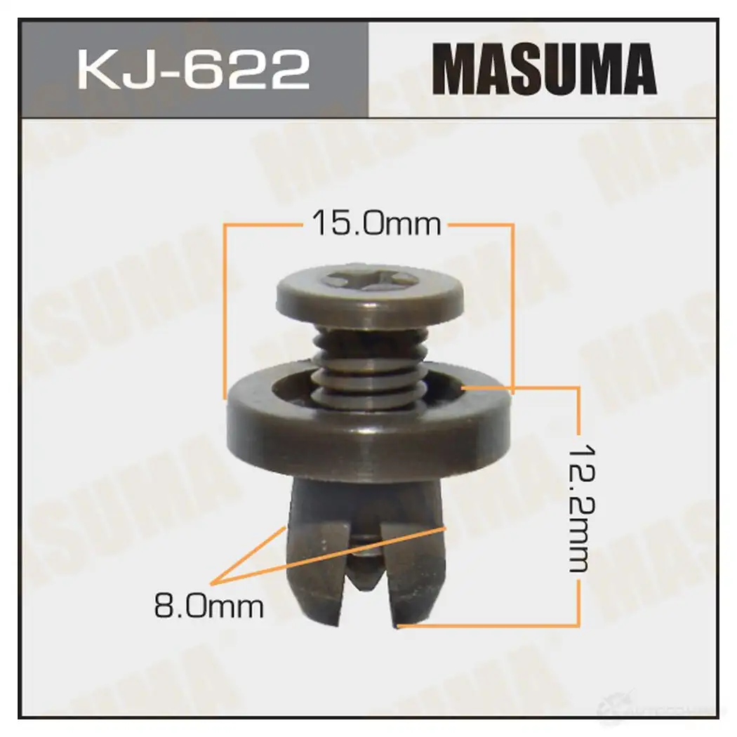 Клипса пластиковая MASUMA 1422885940 KJ-622 59JE G1U