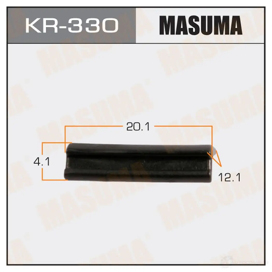 Клипса пластиковая MASUMA 1422885743 KR-330 RZYJU BY