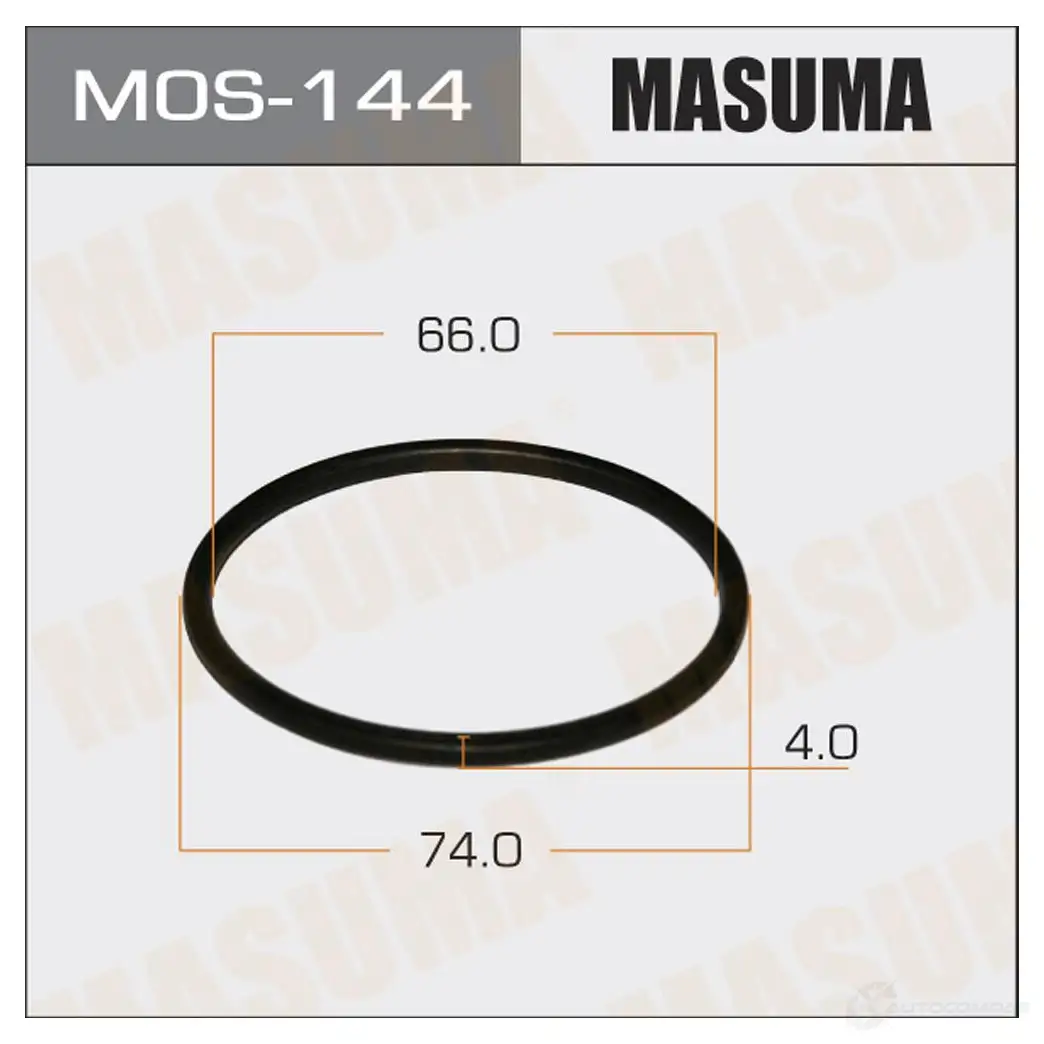 Кольцо уплотнительное глушителя 66.5х74 уп. 5шт MASUMA EDMMC B5 MOS-144 1422883839 изображение 0