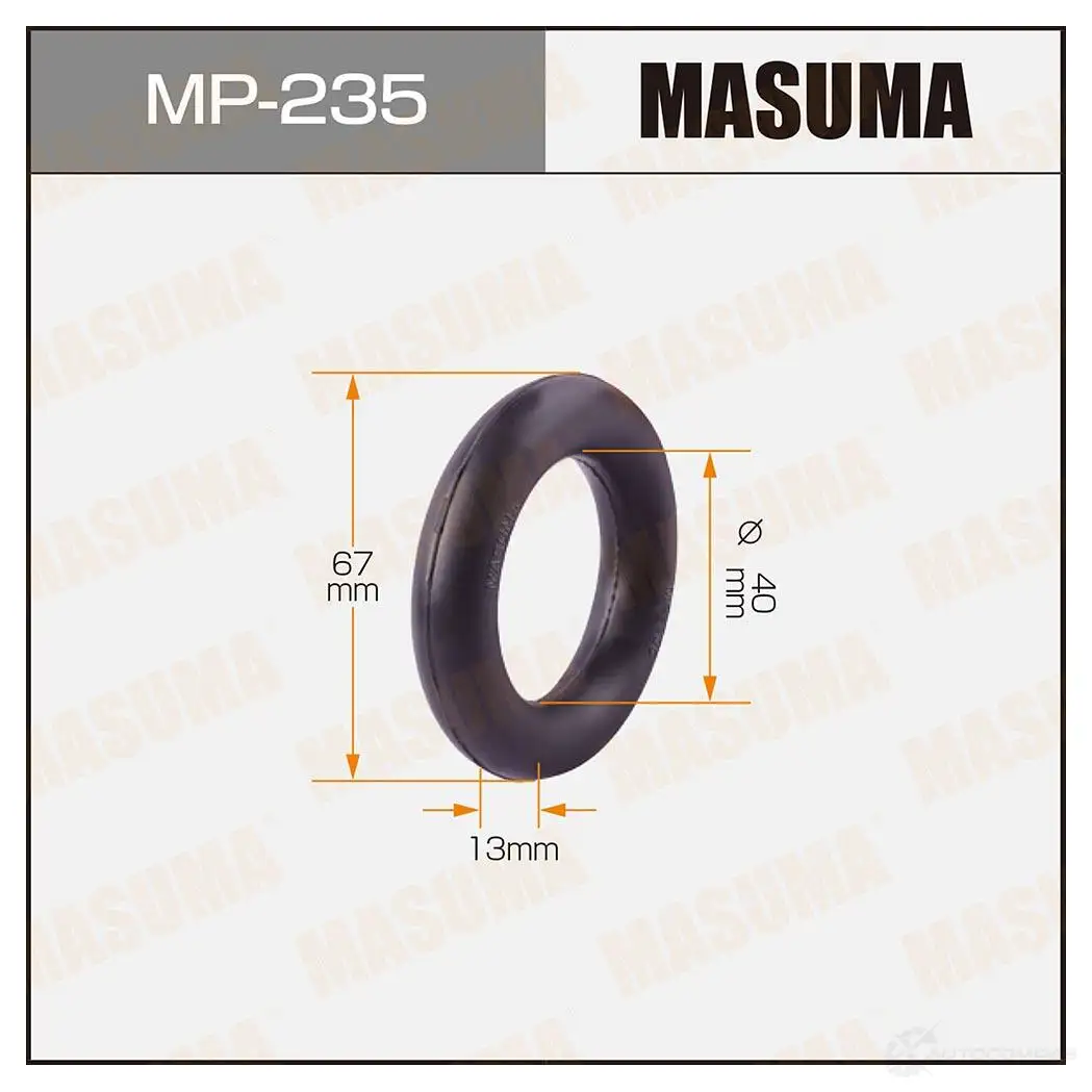 Крепление глушителя MASUMA MP235 1422883212 D67XD VVWNNN A