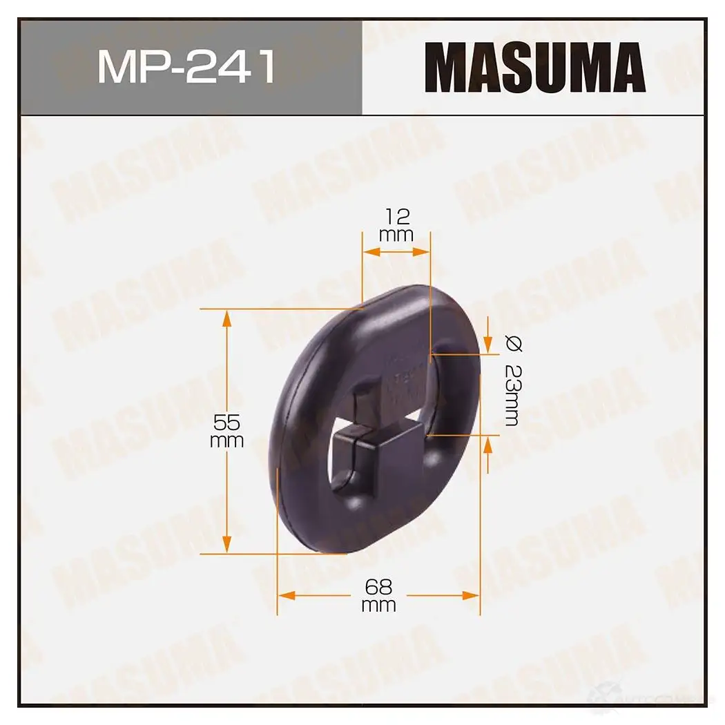 Крепление глушителя MASUMA 1422883207 2DKS86C MP241 DB H9J