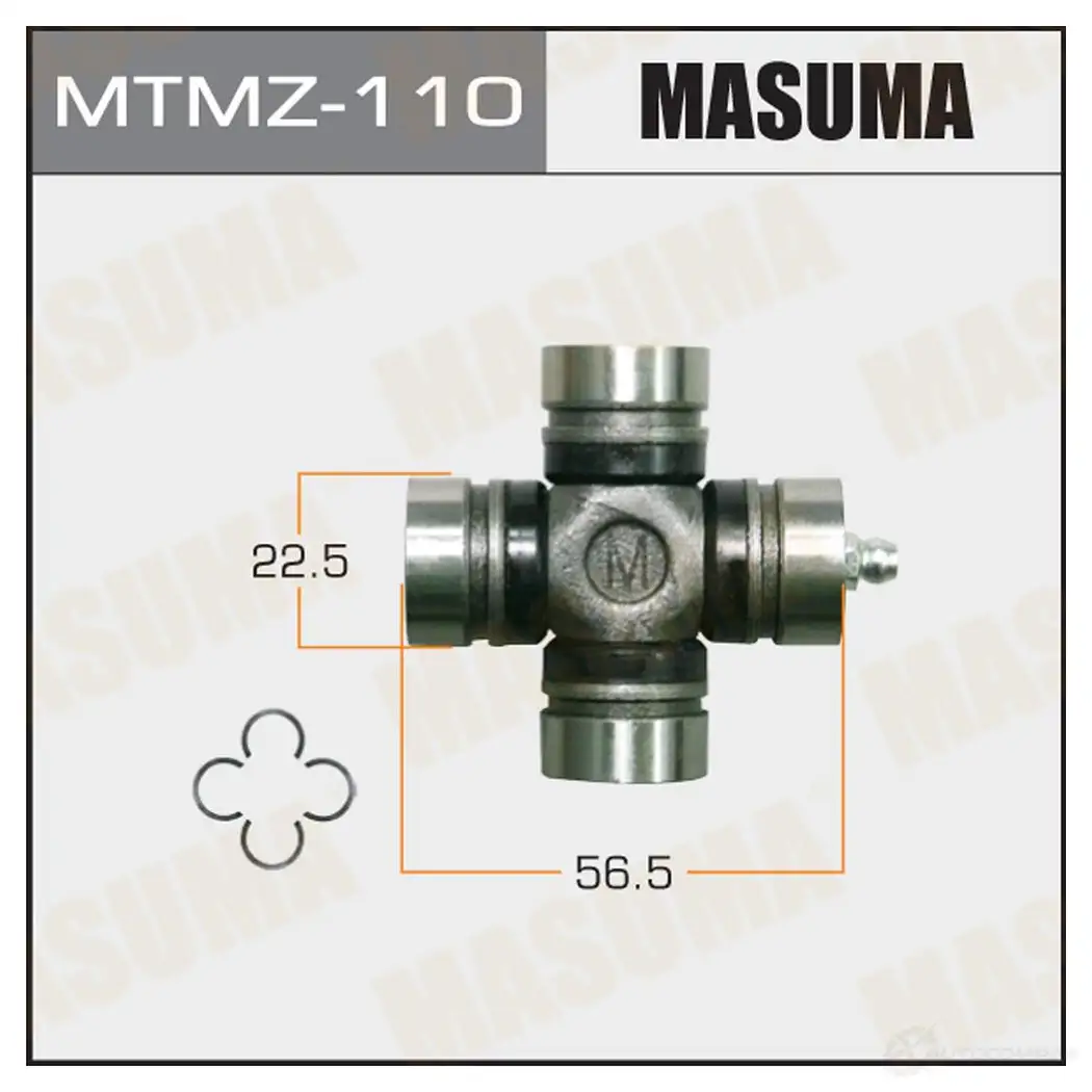 Крестовина вала карданного 22.5x37.9 MASUMA MTMZ-110 N KJE8 1422881575