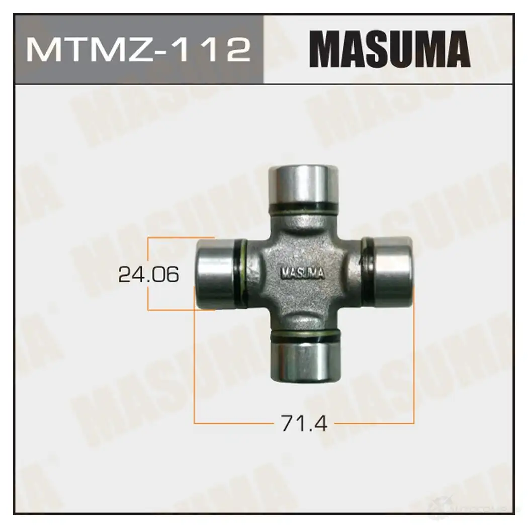 Крестовина вала карданного 24.06x71.40 MASUMA FA 529 1422881461 MTMZ-112