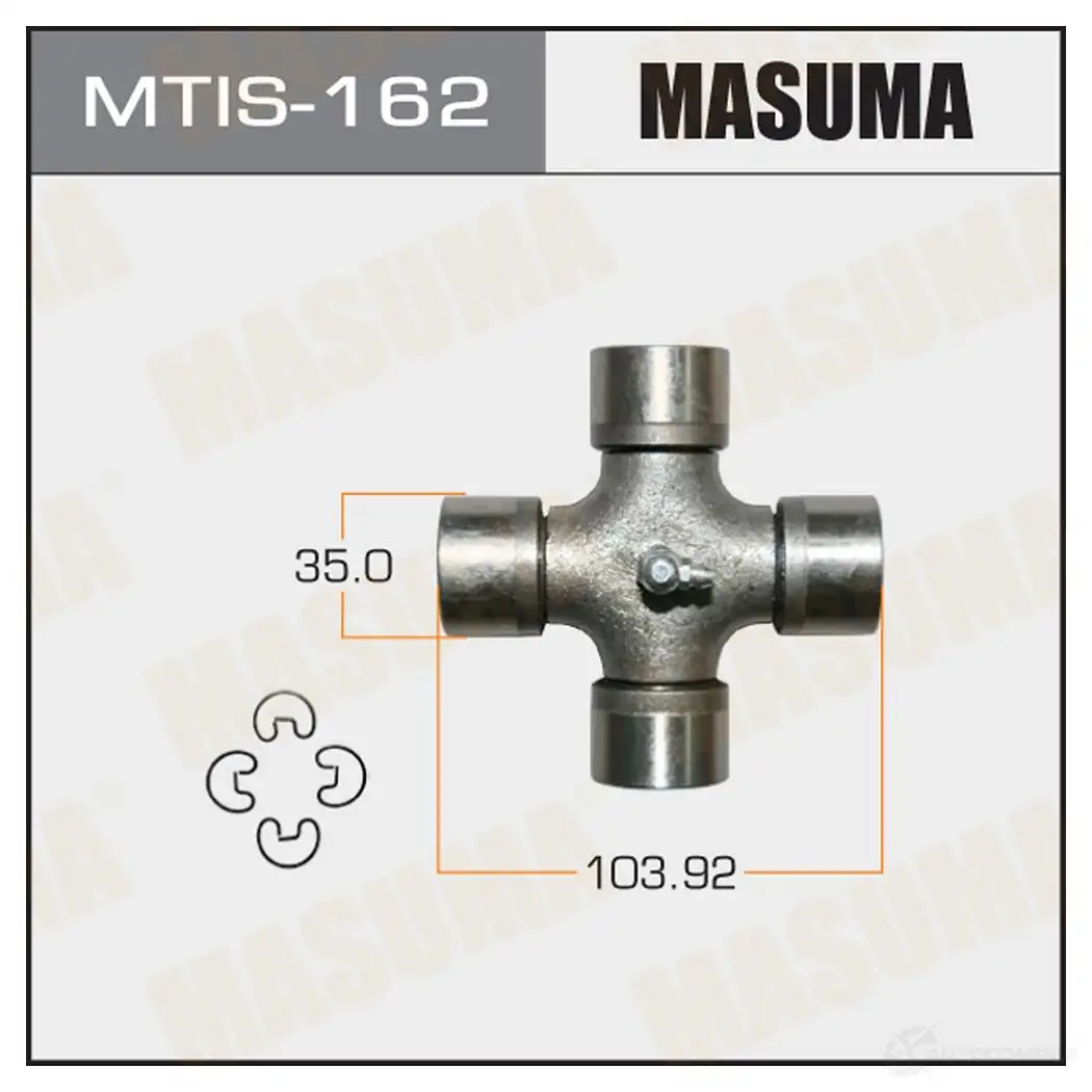 Крестовина вала карданного 35x103.92 MASUMA 1422881445 XKPQM X MTIS-162