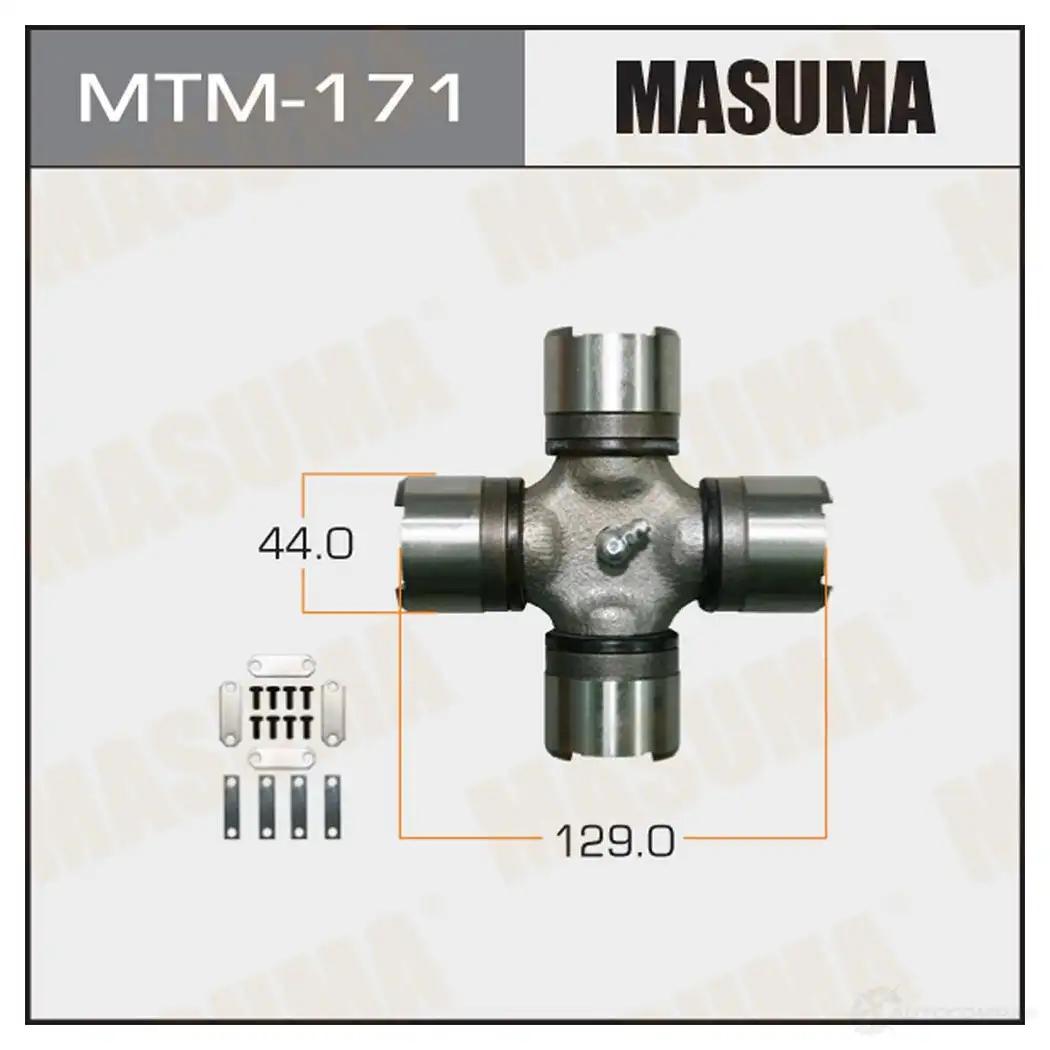 Крестовина вала карданного 44x129 MASUMA CV1 K6 1422881440 MTM-171