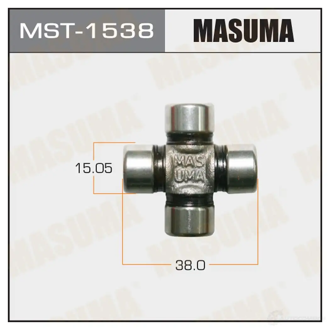 Крестовина рулевого меxанизма 15x38 MASUMA 1422881569 MST1538 JOCM1 N