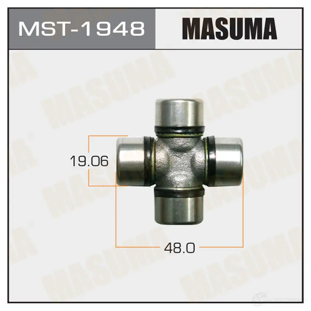 Крестовина рулевого меxанизма 16.05x48 MASUMA 1422881579 TB 2K9YB MST1948 изображение 0