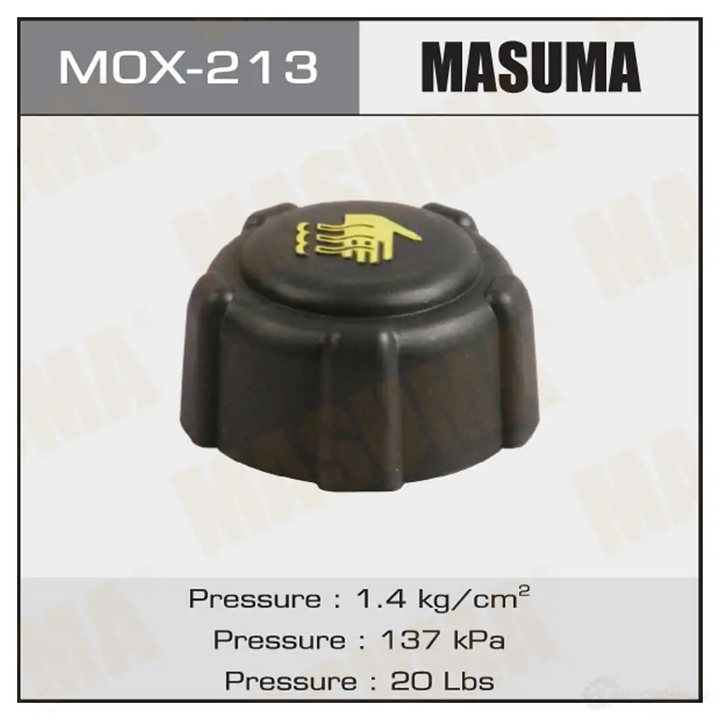 Крышка расширительного бачка 1.4 kg/cm2 MASUMA MOX-213 ZBVD 3 1422883749 изображение 0