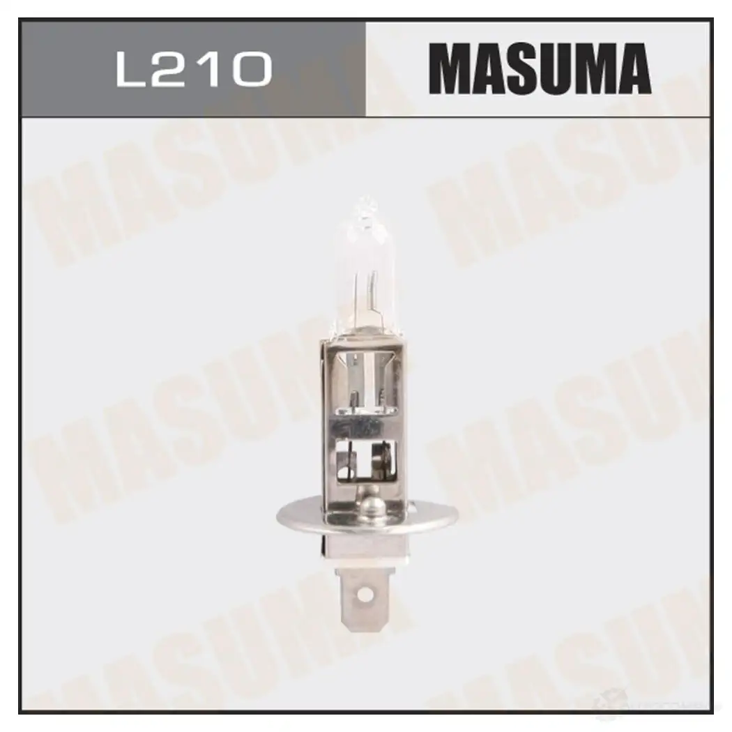 Лампа галогенная CLEARGLOW H1 12v 55W (3000K) MASUMA 6 P1VS L210 1422883805 изображение 0