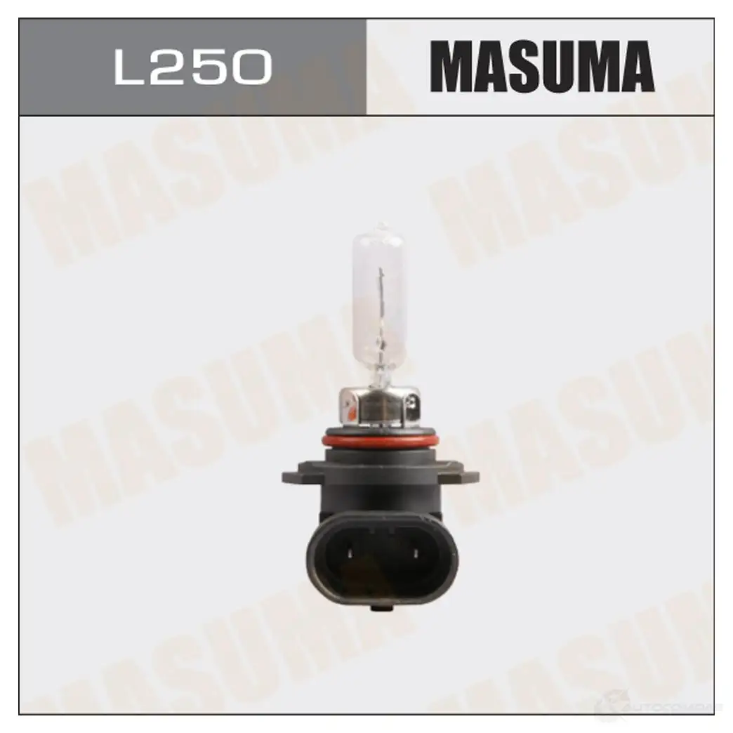 Лампа галогенная CLEARGLOW HB3 12v 65W (3000K) MASUMA AD2Z 1D5 L250 1422883795 изображение 0