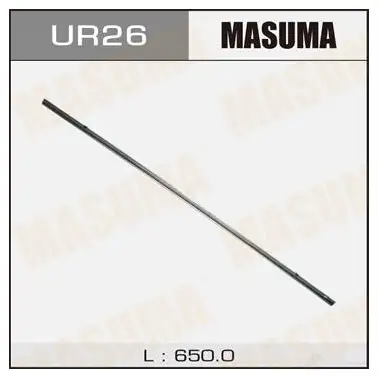 Лента щетки для каркасного стеклоочистителя MU-026t (8 мм) MASUMA 1439698956 ur26 R96 LJV изображение 0