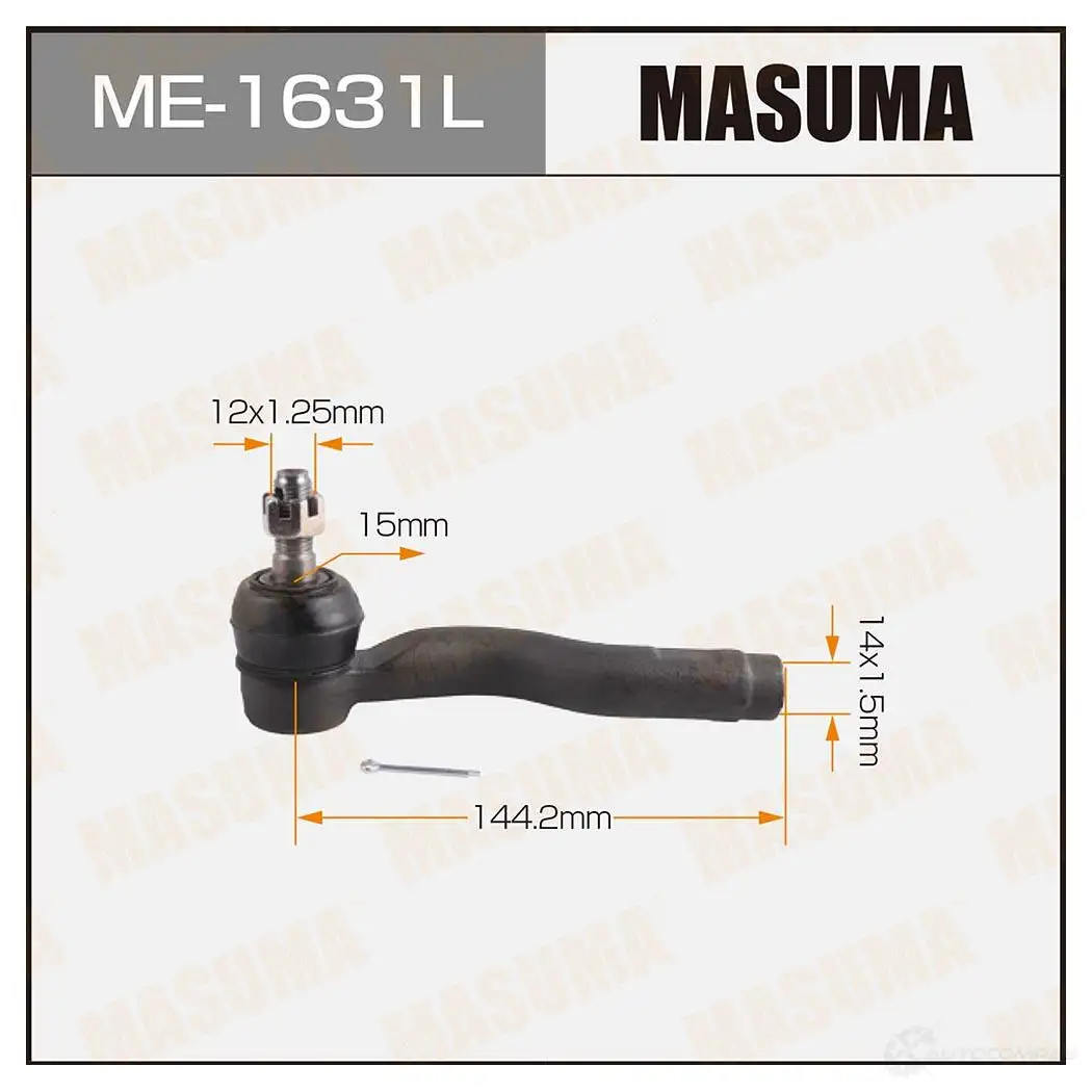Наконечник рулевой MASUMA 4560116681785 ME-1631L 1422882705 MXM 0Z3