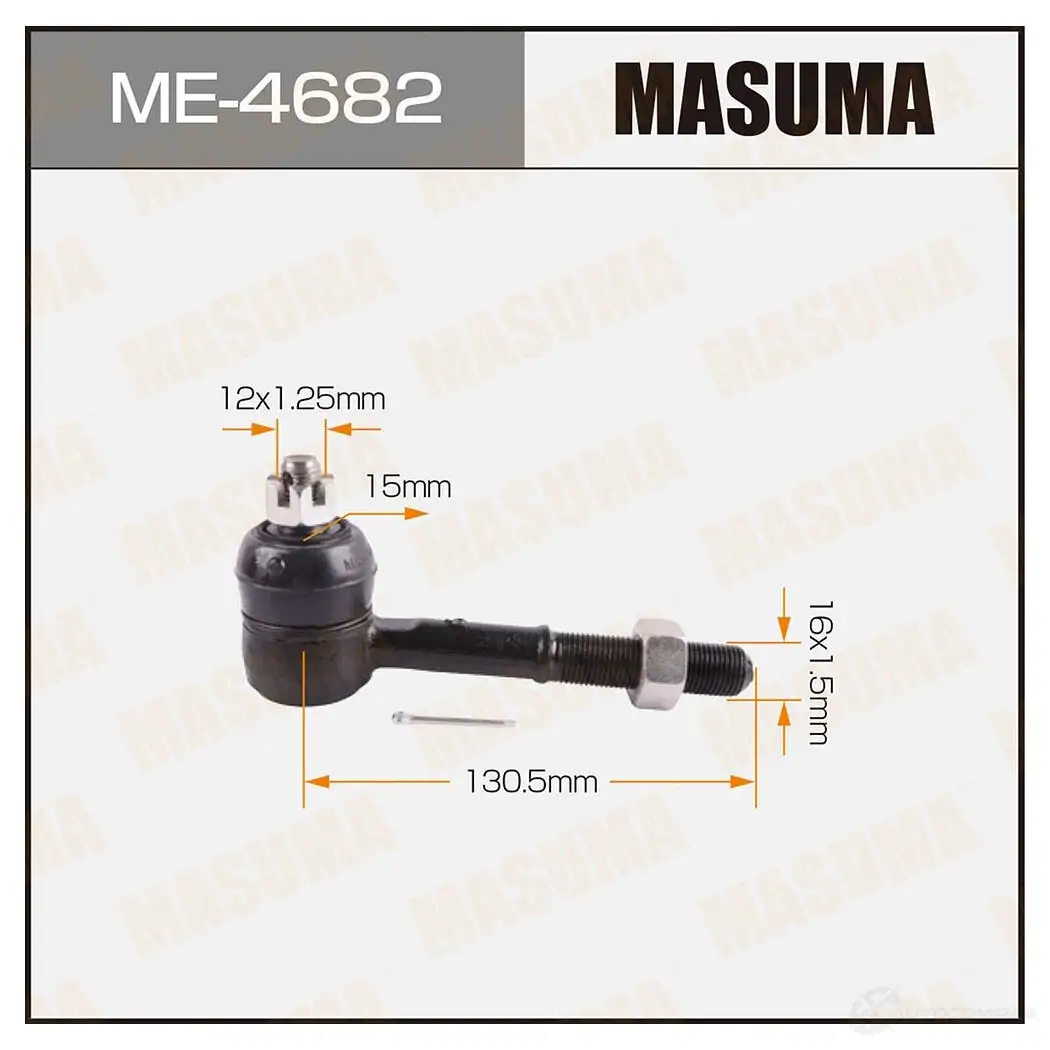 Наконечник рулевой MASUMA ME-4682 4560116680818 K0 6CSA 1422882450 изображение 0