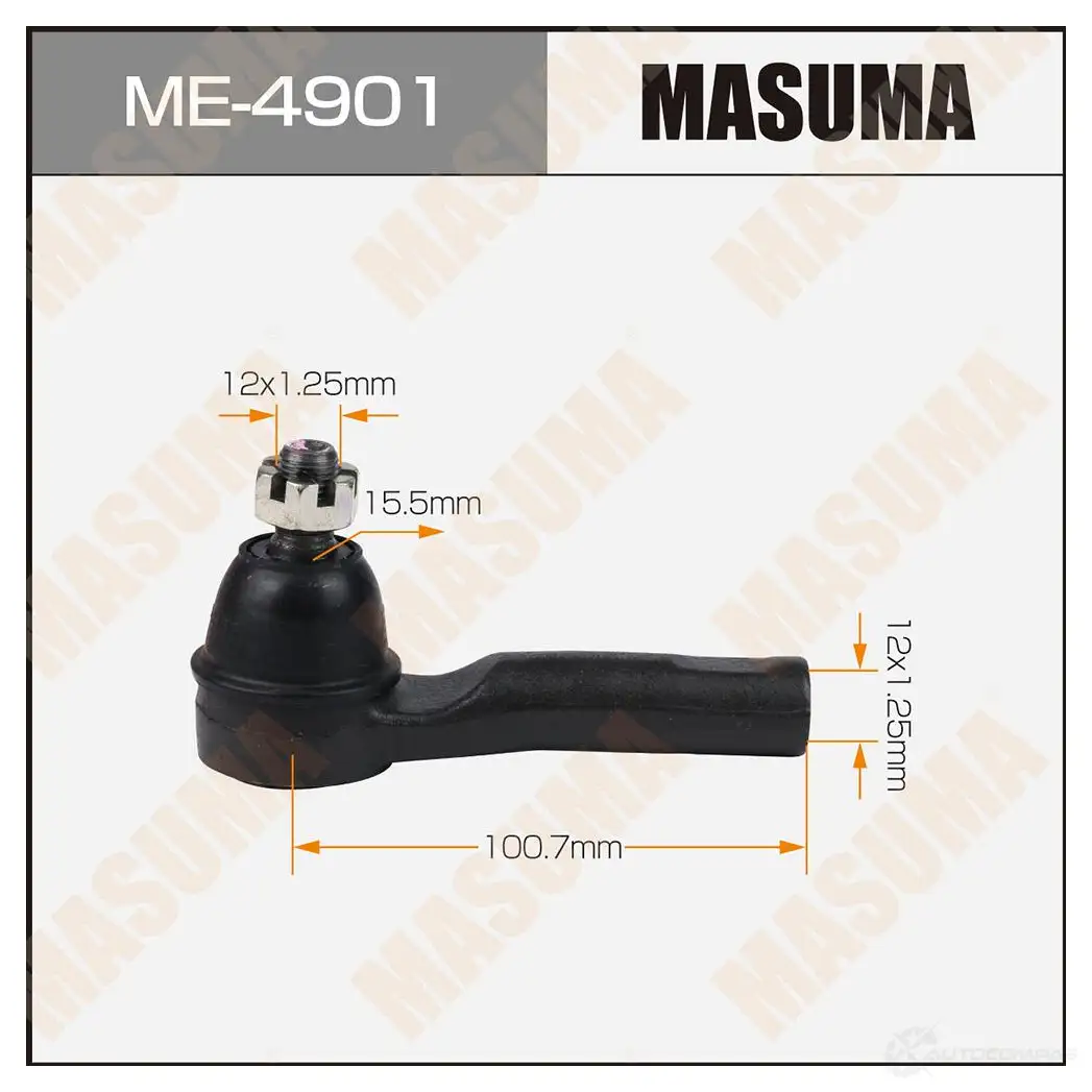 Наконечник рулевой MASUMA ME-4901 R2D SL 1439698052 изображение 0