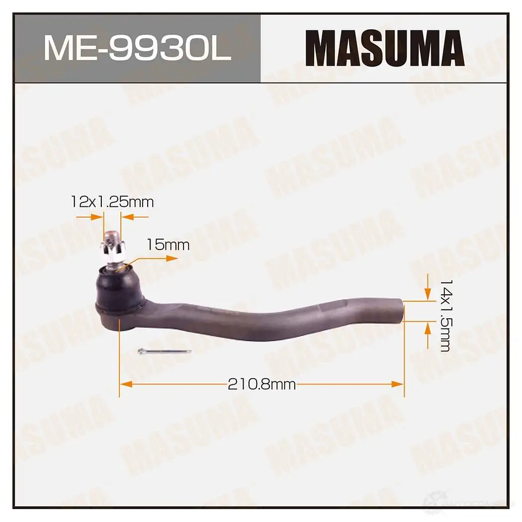 Наконечник рулевой MASUMA S NNN0Z 4560116684557 ME-9930L 1422882584 изображение 0