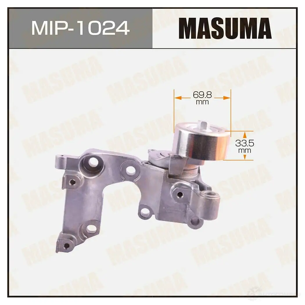 Натяжитель приводного ремня MASUMA MIP-1024 2 ITXX2A 1439698363 изображение 0