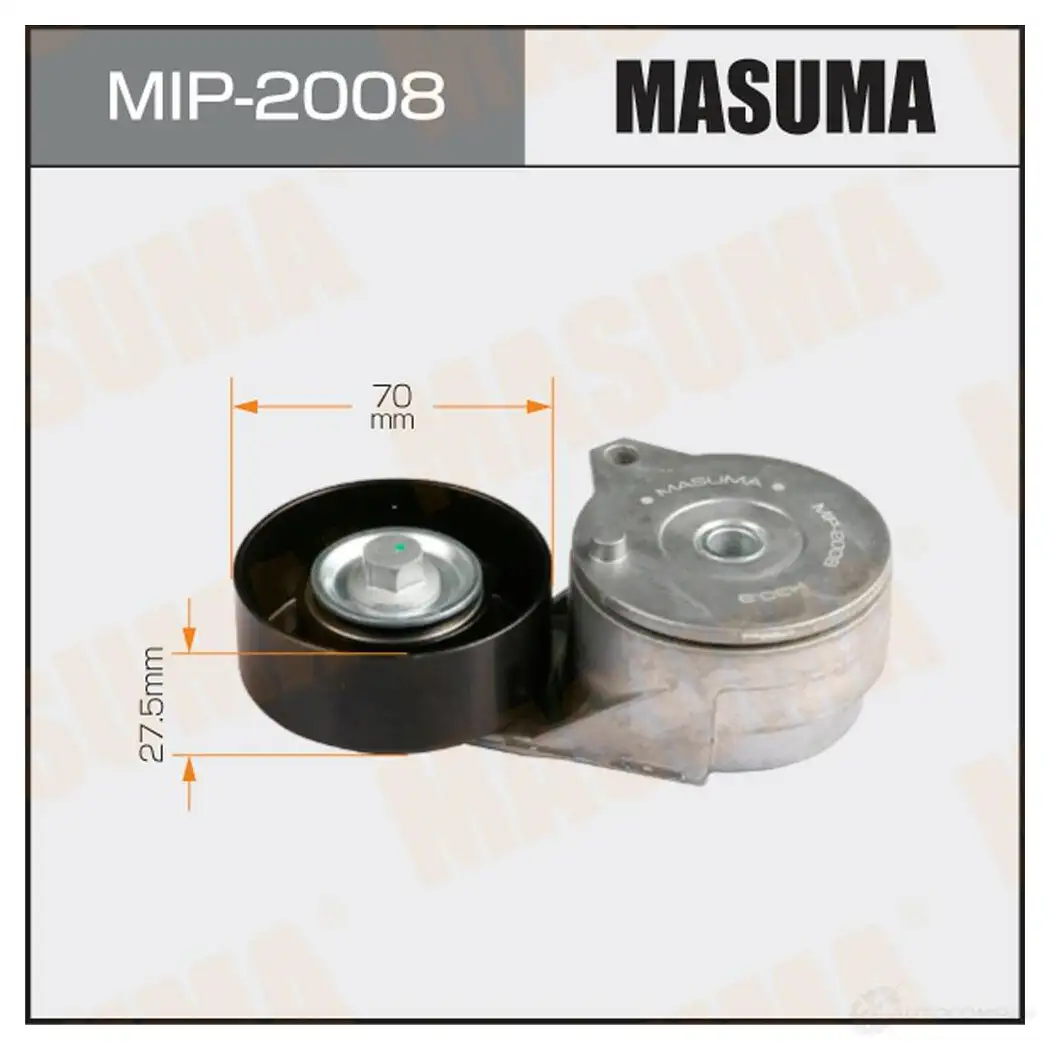 Натяжитель приводного ремня MASUMA 1422887817 MIP-2008 0HA PY изображение 0