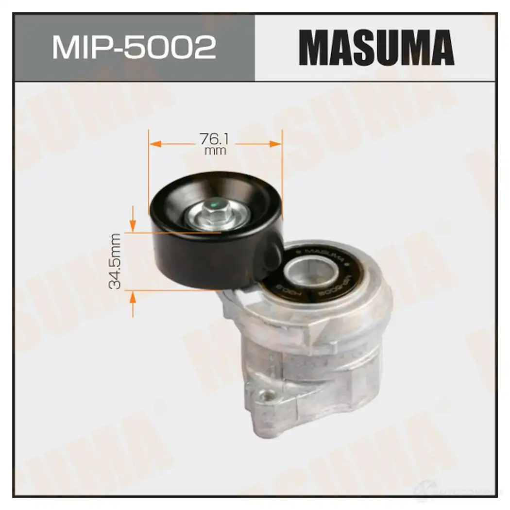 Натяжитель приводного ремня MASUMA MIP-5002 1422887844 IAGF2 L изображение 0