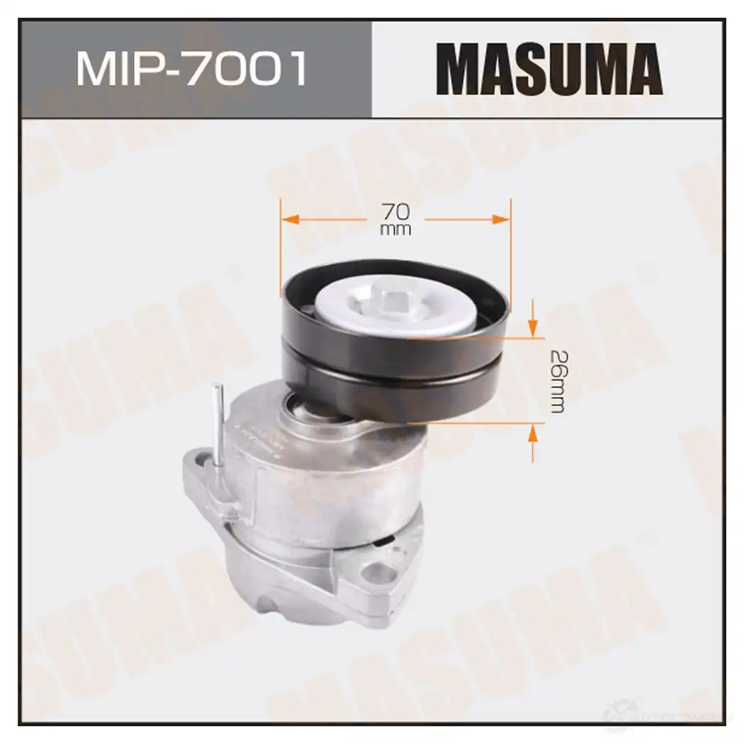 Натяжитель приводного ремня MASUMA MIP-7001 1439698401 J9GOS 04 изображение 0