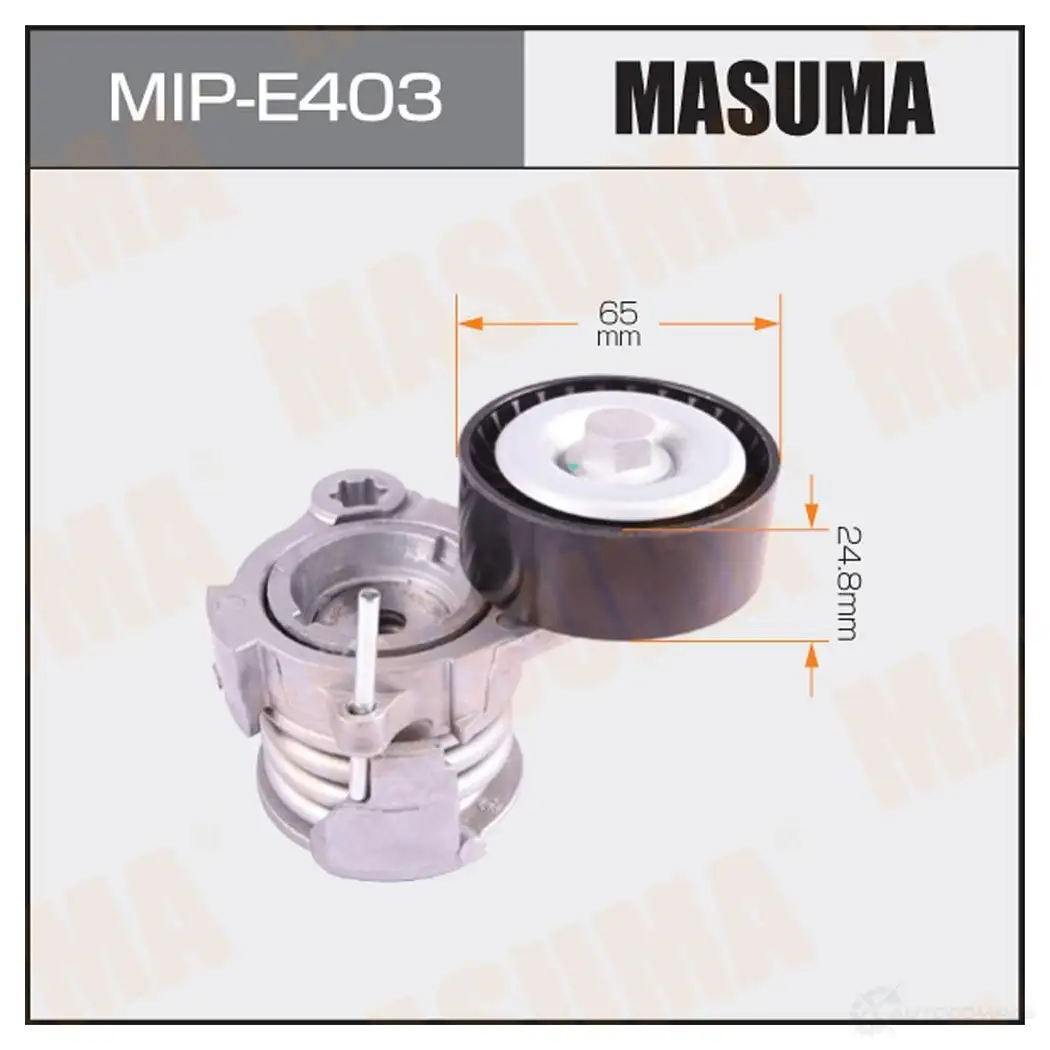 Натяжитель приводного ремня MASUMA 1439698411 MIP-E403 A892 HDG изображение 0