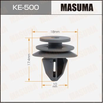 Клипса пластиковая MASUMA 1440255294 SP58 V9 KE-500