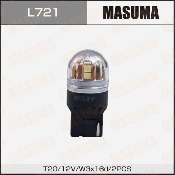 Лампы W21W (W3x16d, T20) 12V 21W (LED) одноконтактные MASUMA RD NX7K L721 1440255312 изображение 0