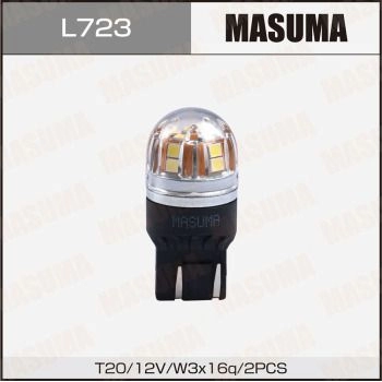 Лампы W21/5W (W3x16q, T20) 12V 21/5W (LED) двухконтактные MASUMA 1440255313 L723 04TU P5 изображение 0