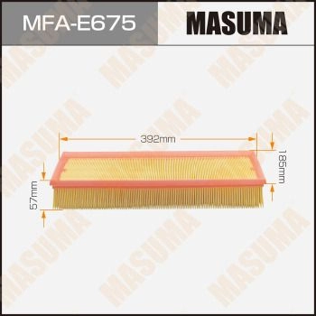 Фильтр воздушный MASUMA 1440255398 MFA-E675 GH0M0 H изображение 0