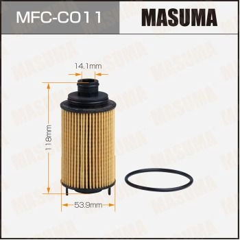 Фильтр масляный (вставка) MASUMA 1440255409 MFC-C011 YJU A7M