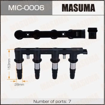 Катушка зажигания MASUMA MIC-0006 1440255466 H0 OLO изображение 0