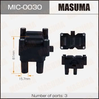 Катушка зажигания MASUMA MIC-0030 7PI58 H 1440255471 изображение 0