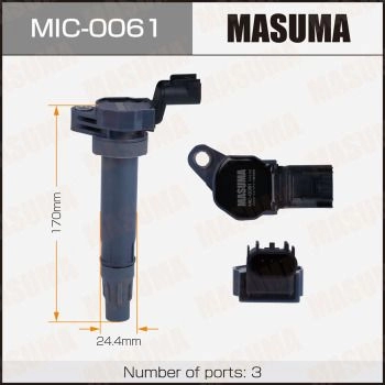 Катушка зажигания MASUMA 1440255477 MIC-0061 26T MLY изображение 0