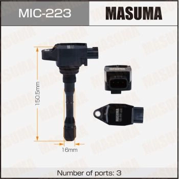 Катушка зажигания MASUMA 1440255484 MIC-223 P HOB6Q изображение 0
