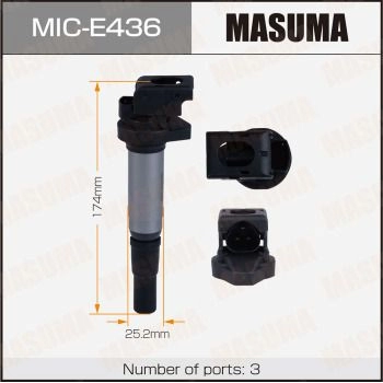 Катушка зажигания MASUMA VFIPL U 1440255496 MIC-E436 изображение 0