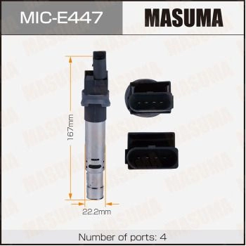 Катушка зажигания MASUMA MIC-E447 3E AE5C 1440255497 изображение 0