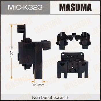 Катушка зажигания MASUMA 1440255501 MIC-K323 IW7O E29 изображение 0
