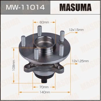 Ступичный узел MASUMA NW5OE2 A 1440255574 MW-11014 изображение 0