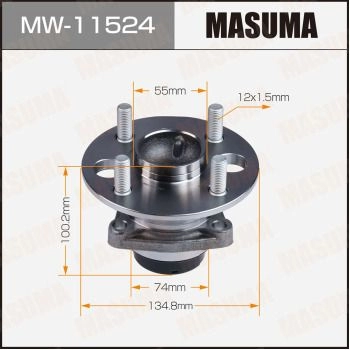 Ступичный узел MASUMA 1440255577 MW-11524 R TTI4OX изображение 0