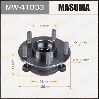 Ступичный узел MASUMA 1440255602 MW-41003 4TY6 T изображение 0