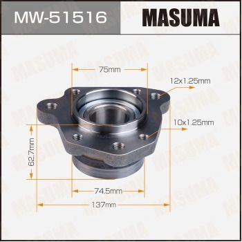 Ступичный узел MASUMA MW-51516 1440255613 DDBR GR изображение 0