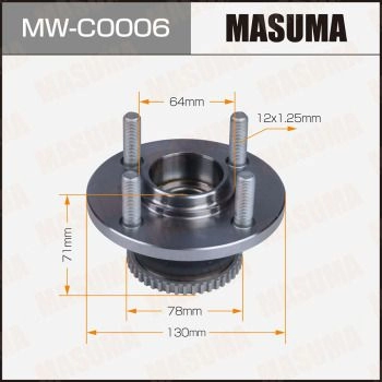 Ступичный узел MASUMA 1440255625 MW-C0006 WF RQ2