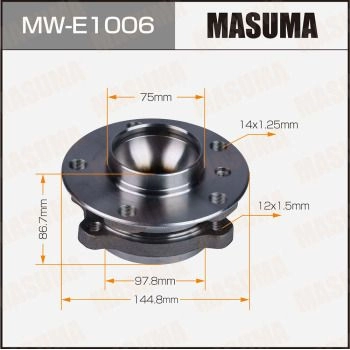 Ступичный узел MASUMA MW-E1006 3 XT7R 1440255630 изображение 0
