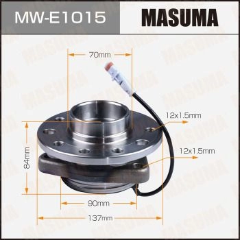 Ступичный узел MASUMA 1440255638 MW-E1015 ZF6NYW M изображение 0