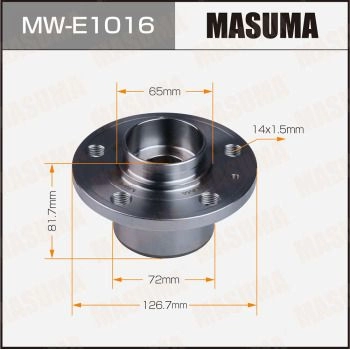 Ступичный узел MASUMA MW-E1016 1440255639 0 72F2MI изображение 0