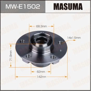 Ступичный узел MASUMA 0 49RU 1440255641 MW-E1502 изображение 0