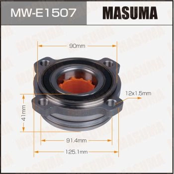 Ступичный узел MASUMA 0 Z8UT MW-E1507 1440255646 изображение 0