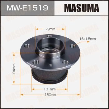 Ступичный узел MASUMA 1440255658 OEUOU W8 MW-E1519 изображение 0