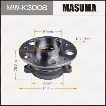 Ступичный узел MASUMA 1440255666 MW-K3008 P X2PL