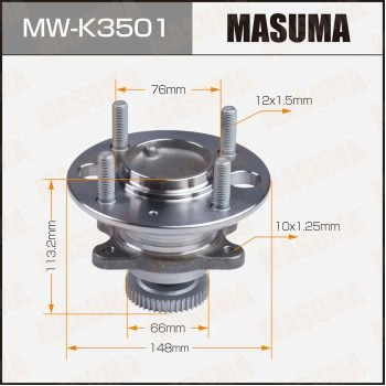 Ступичный узел MASUMA MW-K3501 1440255667 EK LT2 изображение 0