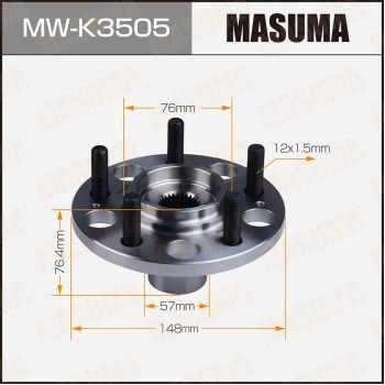 Ступичный узел MASUMA MW-K3505 96MQ 4 1440255669 изображение 0